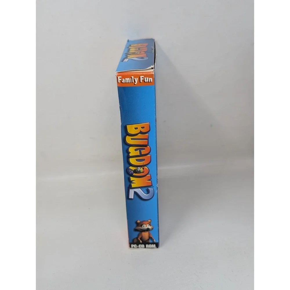 Bugdom 2 Computer Game PC Game CD-ROM 2004 Small Box Kids VTG Windows‎ 2000 XP